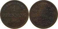 BAYERN PFENNIG Maximilian II. Joseph (1848-1864) -