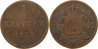 BAYERN 1/2 KREUZER Maximilian II. Joseph (1848-1864) -