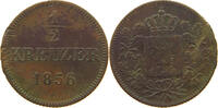 BAYERN 1/2 KREUZER Maximilian II. Joseph (1848-1864) -