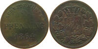BAYERN 2 PFENNIG Maximilian II. Joseph (1848-1864) -