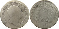BAYERN 6 KREUZER Maximilian I. Joseph 1806-1825. -