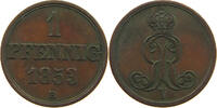 BRAUNSCHWEIG CALENBERG HANNOVER PFENNIG Georg V. 1851-1866. -
