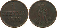 BRAUNSCHWEIG CALENBERG HANNOVER PFENNIG Georg V. 1851-1866. -