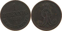 BRAUNSCHWEIG CALENBERG HANNOVER PFENNIG Georg V. 1851-1866. -