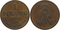 BRAUNSCHWEIG CALENBERG HANNOVER PFENNIG Georg V. 1851-1866. -