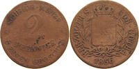 SACHSEN COBURG GOTHA 2 PFENNIG Ernst II. 1844-1893 -