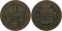 SACHSEN COBURG GOTHA GROSCHEN Ernst II. 1844-1893 -