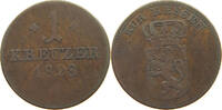 HESSEN KASSEL KREUZER Wilhelm II. 1821-1847 -