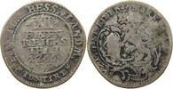 HESSEN KASSEL 1/12 TALER 1766 Friedrich II. 1760-1785. S