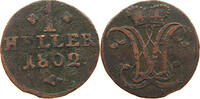 HESSEN KASSEL 1/2 KREUZER Wilhelm I. 1803-1821. -