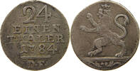 HESSEN KASSEL 1/24 TALER Friedrich II. 1760-1785. -