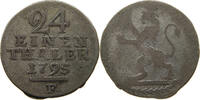 HESSEN KASSEL 1/24 TALER Wilhelm IX. 1785-1803. -