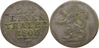 HESSEN KASSEL 1/24 TALER Wilhelm I. 1803-1821 -