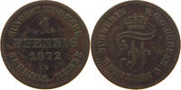 MECKLENBURG SCHWERIN PFENNIG Friedrich Franz II. 1842-1883. -