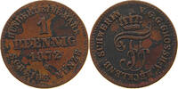 MECKLENBURG SCHWERIN PFENNIG Friedrich Franz II. 1842-1883. -