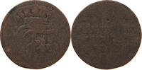 MECKLENBURG SCHWERIN 6 PFENNIG Friedrich Franz I. 1785-1837. -