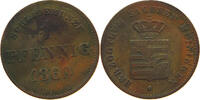 SACHSEN MEININGEN PFENNIG Bernhard Erich Freund 1803-1866. -