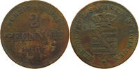 SACHSEN MEININGEN 2 PFENNIG Georg II. (1866-1914) -