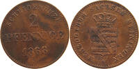 SACHSEN MEININGEN 2 PFENNIG Georg II. (1866-1914) -