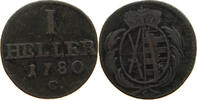 SACHSEN ALBERTINISCHE LINIE HELLER Friedrich August III. 1763-1806 -