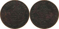 SACHSEN ALBERTINISCHE LINIE PFENNIG Johann (1854-1873) -