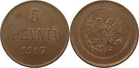 Finland 5 Pennia Nikolaus II., 1894-1917 -
