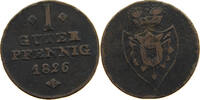 SCHAUMBURG LIPPE PFENNIG Georg Wilhelm 1807-1860 -
