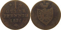 SCHAUMBURG LIPPE PFENNIG Georg Wilhelm 1807-1860 -