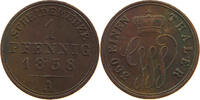 SCHAUMBURG LIPPE PFENNIG Georg Wilhelm 1807-1860 -
