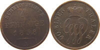 SCHAUMBURG LIPPE 4 PFENNIG Georg Wilhelm 1807-1860 -