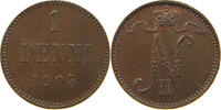 Finland Penni Nikolaus II. (1894-1917) -