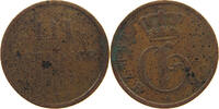 MECKLENBURG STRELITZ 3 PFENNIG Georg 1816-1860. -