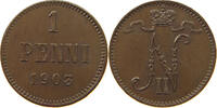 Finland Penni Nikolaus II. (1894-1917) -