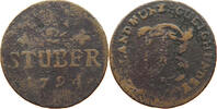 JÜLICH BERG 1/2 STÜBER Karl Theodor (1742-1799) -