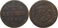 JÜLICH BERG 1/4 STÜBER Karl Theodor (1742-1799) -