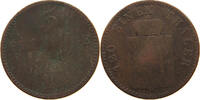 WALDECK 3 PFENNIG Georg Victor 1852-1893 -