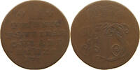 SACHSEN WEIMAR EISENACH 2 PFENNIG Friedrich III. von Gotha-Altenburg, als Vormund (1749-1755) -