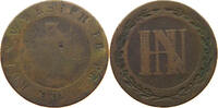 WESTFALEN KÖNIGREICH 3 CENTIMES Hieronymus Napoleon 1807-1813 -