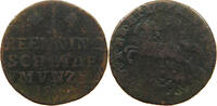 BRAUNSCHWEIG WOLFENBÜTTEL PFENNIG Friedrich Wilhelm 1806-1815. -