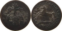 6 PFENNIG 1736 BRAUNSCHWEIG WOLFENBÜTTEL Karl I. 1735-1780 SS