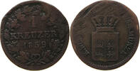 WÜRTTEMBERG KREUZER Wilhelm I. 1816-1864 -