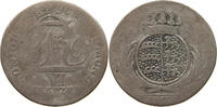 WÜRTTEMBERG 6 KREUZER König Friedrich (1806-1816) S 7,00 EUR  zzgl. 5,99 EUR Versand