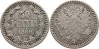 Finland 50 Pennia Alexander II. (1855-1881) Selten -
