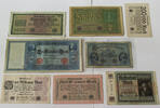 DEUTSCHES REICH LOT GERMANY COLLECTION BANKNOTES, LOT 15pc EMPIRE -