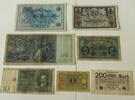DEUTSCHES REICH LOT GERMANY COLLECTION BANKNOTES, LOT 15pc EMPIRE -