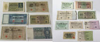 DEUTSCHES REICH LOT GERMANY COLLECTION BANKNOTES, LOT 15pc EMPIRE -
