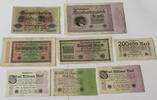 DEUTSCHES REICH LOT GERMANY COLLECTION BANKNOTES, LOT 15pc EMPIRE -