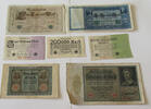 DEUTSCHES REICH LOT GERMANY COLLECTION BANKNOTES, LOT 15pc EMPIRE -