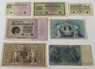 DEUTSCHES REICH LOT GERMANY COLLECTION BANKNOTES, LOT 15pc EMPIRE -