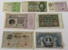 DEUTSCHES REICH LOT GERMANY COLLECTION BANKNOTES, LOT 15pc EMPIRE -